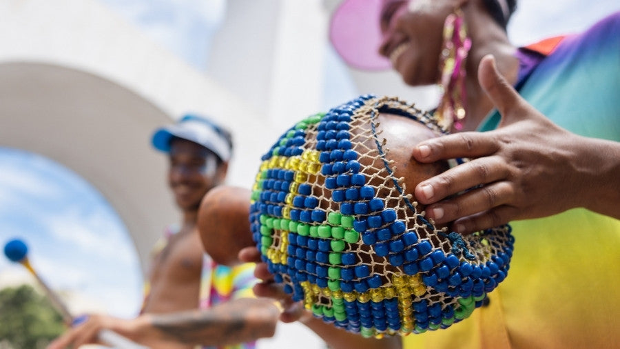 Shekere Street Performance