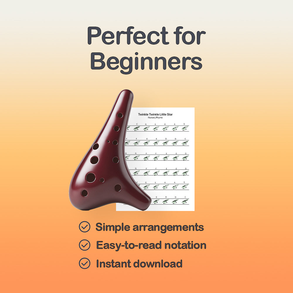 She will be coming round the mountain - 12 Hole Ocarina Tab