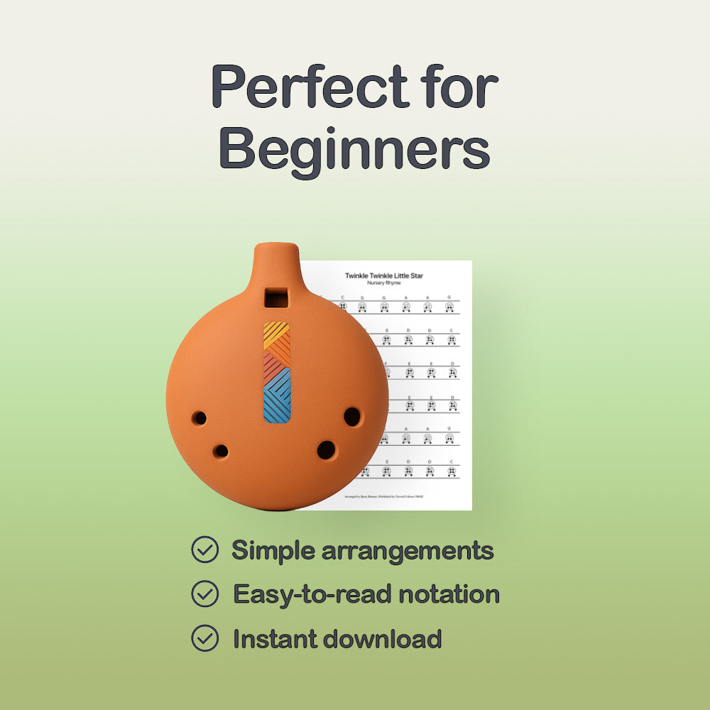 Silent night - 6 Hole Ocarina Tab