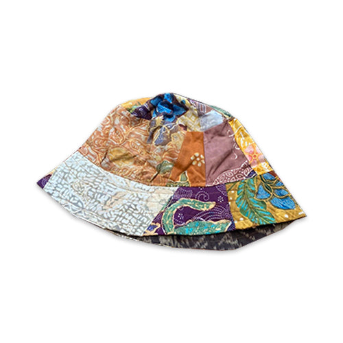 beige colour balinese bucket fishing hat.