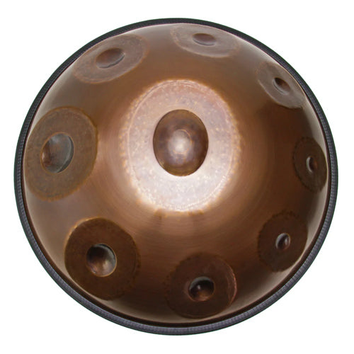 Overhead dreamland handpan carved culture