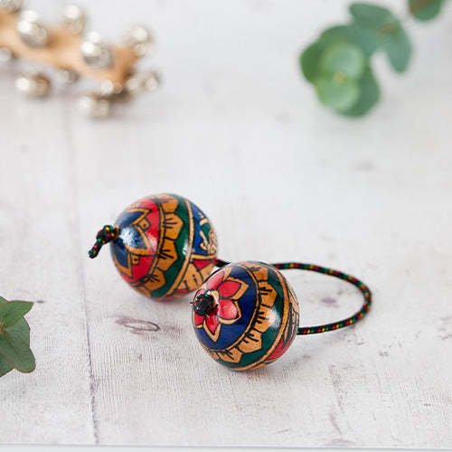 Kashaka Shaker with Geometric Design