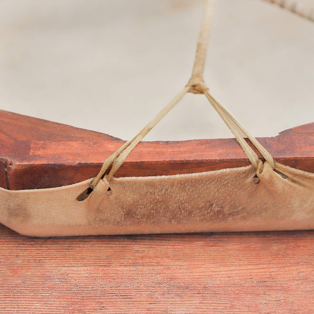 wooden outer layer of hexagon shamanic drum
