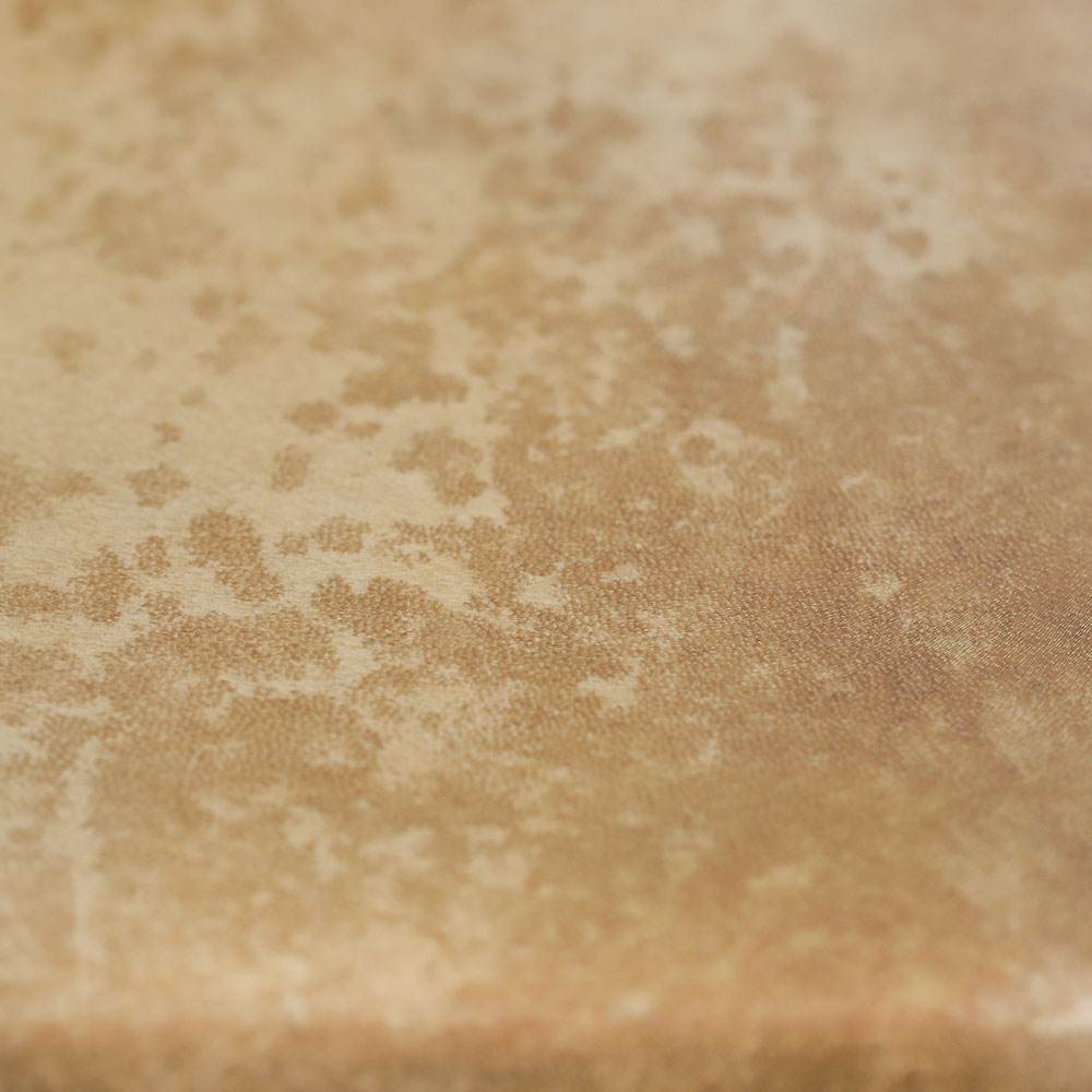 close up of cows hide shamanic drum