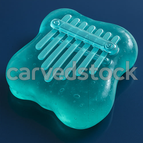 Kalimba – Translucent Toy Squishy (Stock Image)