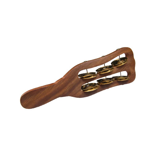 Solid Indian rose wood Khartal paddle shaker