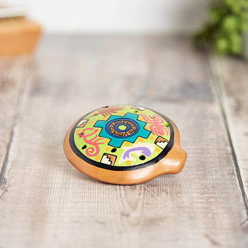 green peruvian nazca ocarina