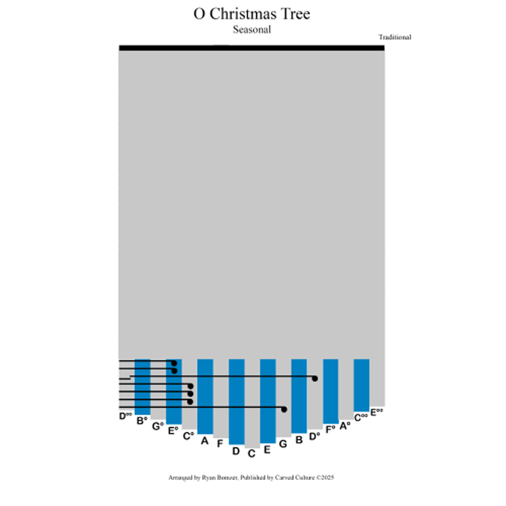 O Christmas Tree kalimba preview