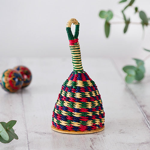 Single African Caxixi Basket Shaker