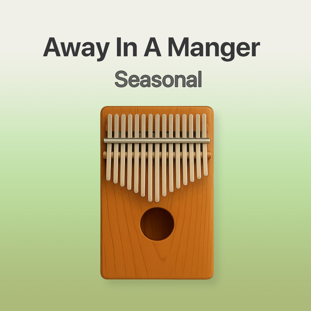 Away In A Manger - 17 Note Kalimba tab