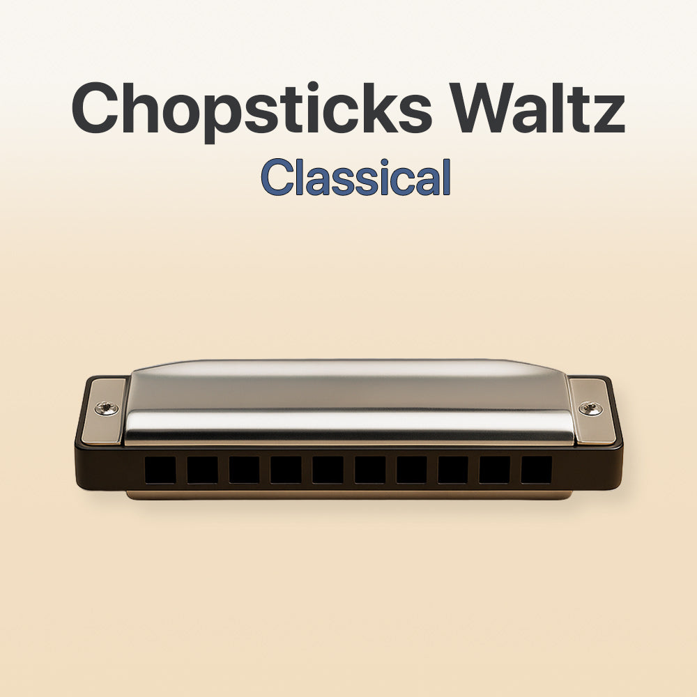 Chopsticks waltz - Harmonica tab