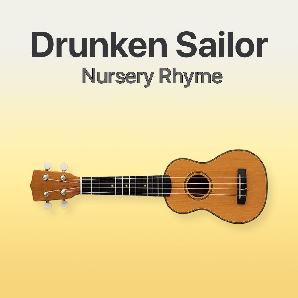 ukulele tab drunken sailor