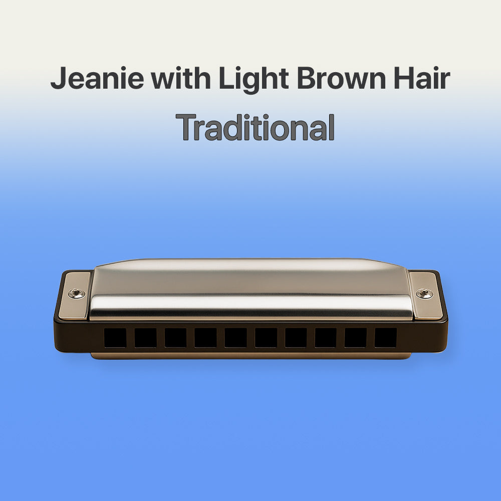 jeanie with the light brown hair harmonica tab