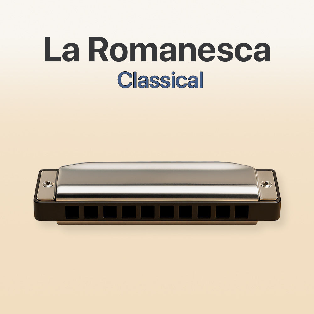 La Romanesca - Harmonica tab