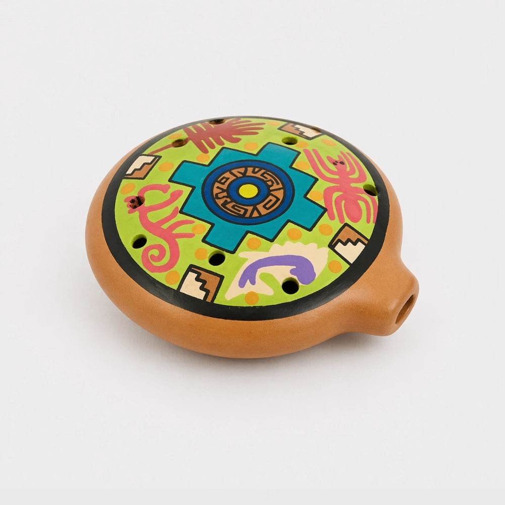 green peruvian nazca ocarina