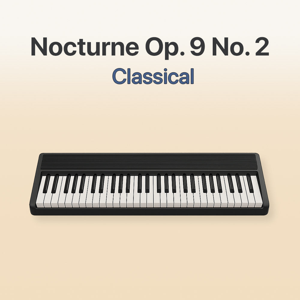Nocturne Op 9 No 2 Sheet Music