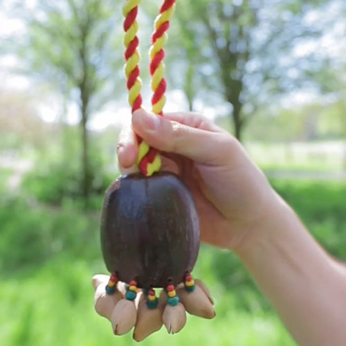 Lima Nut Rope Shaker Sound Demonstration