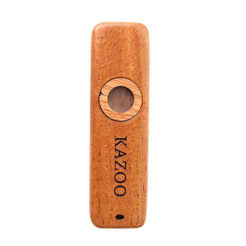 solid wood kazoo with blow hole