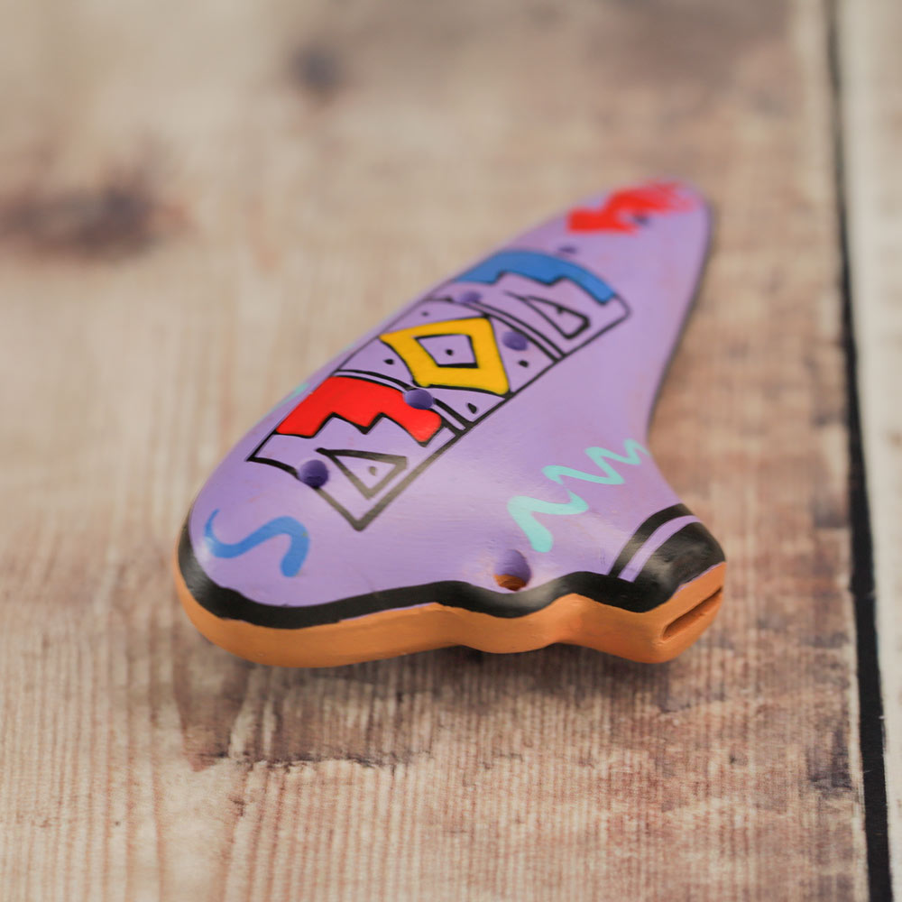 close up of submarine ocarina