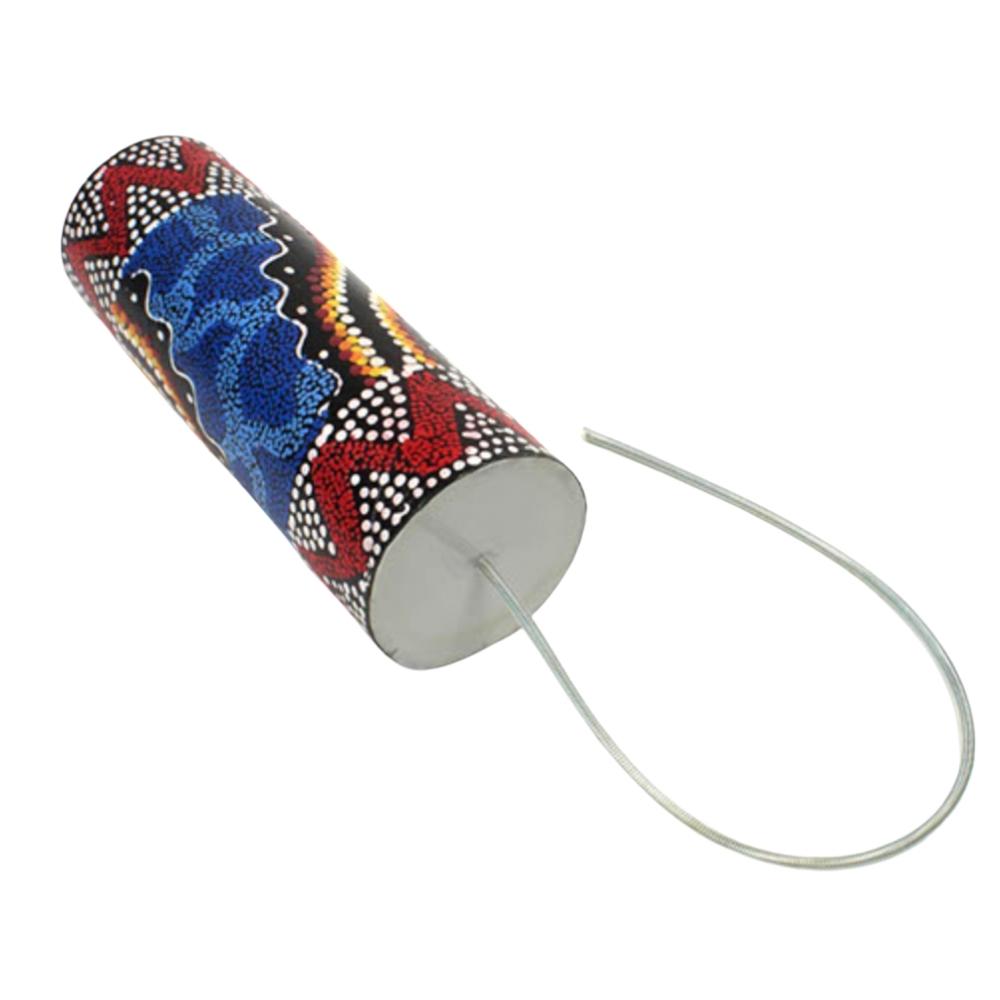 Hand painted dot design thunder drum