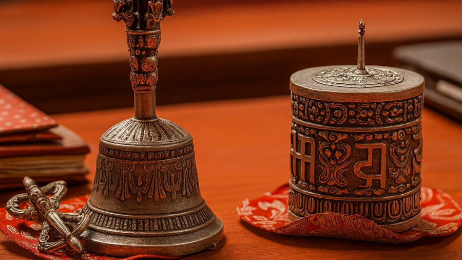 Traditional Indian Ghanta Bel 