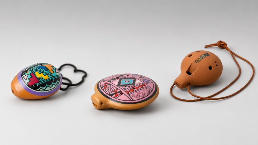 Ocarina pendant, inca ocarina and ocarina alto pro