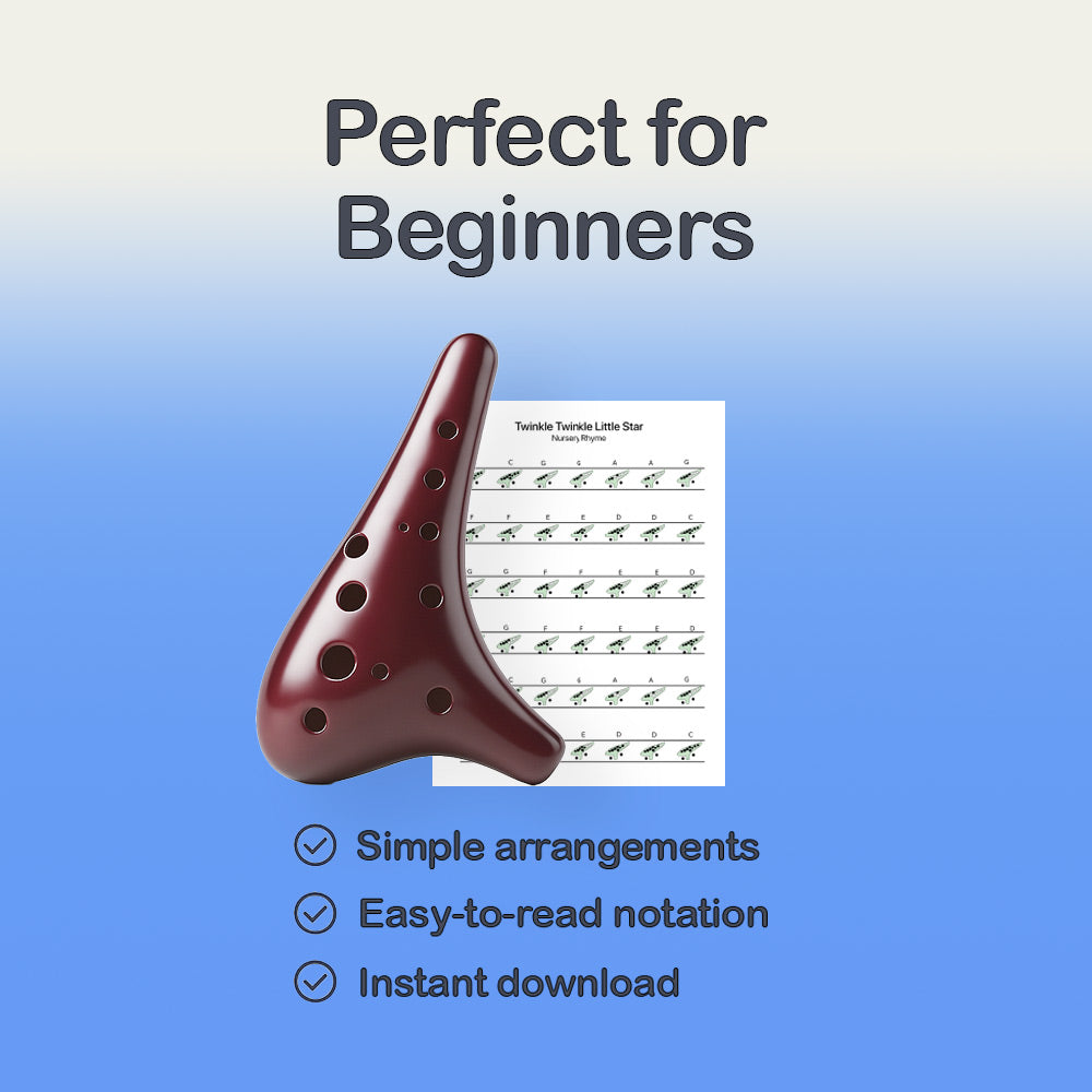 Here comes the bride - 12 Hole Ocarina Tab