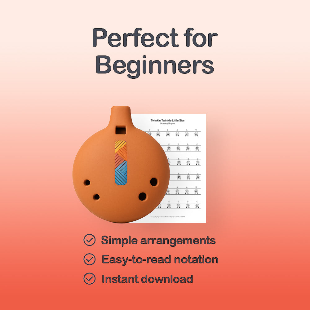 This little light of mine - 6 Hole Ocarina Tab