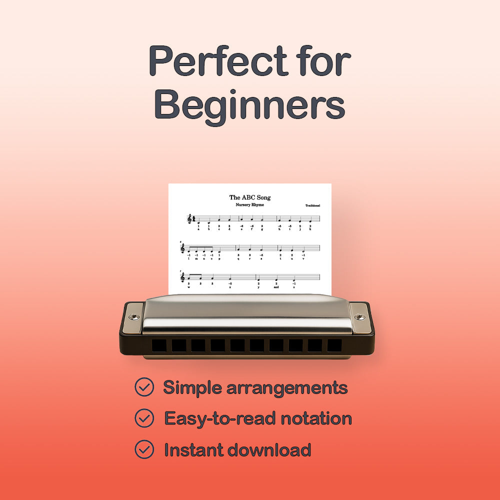 This little light of mine - Harmonica tab