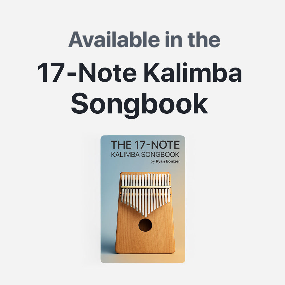 Jingle Bells - 17 Note Kalimba tab
