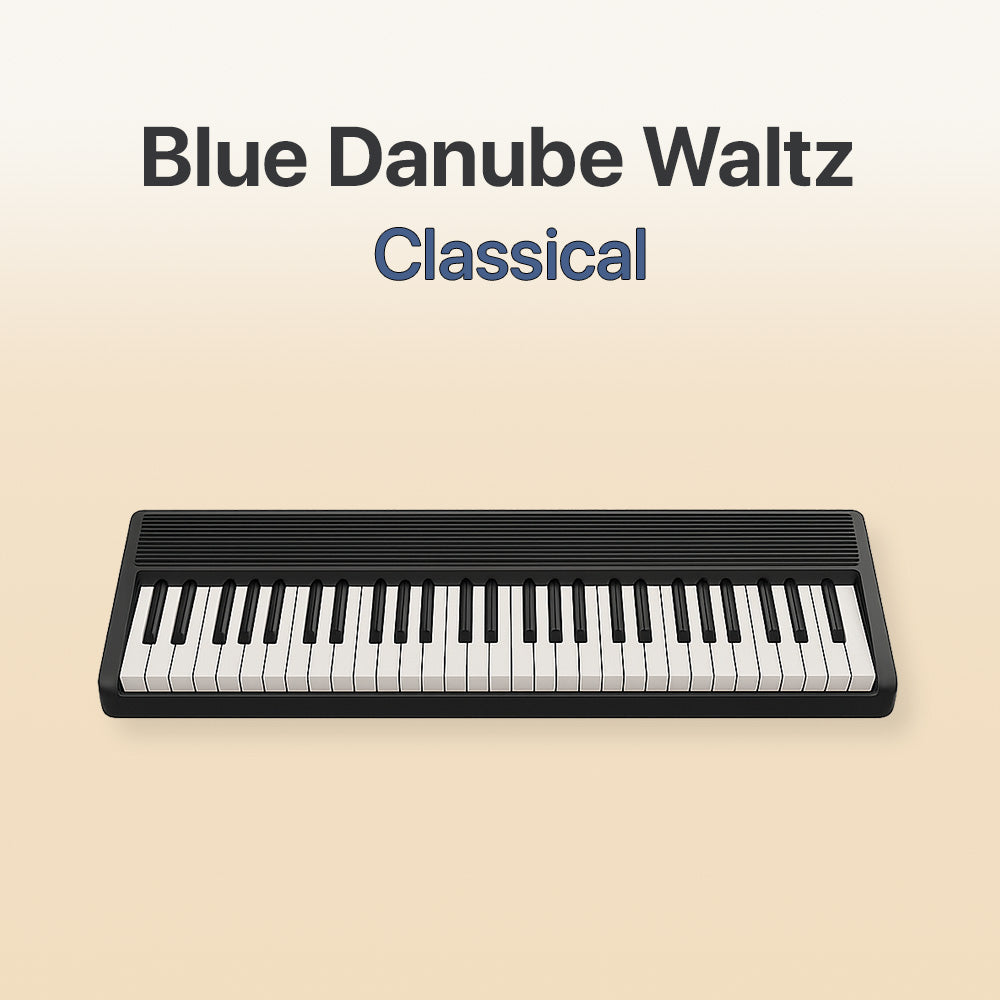 Johann Strauss Blue Danube Waltz Sheet Music