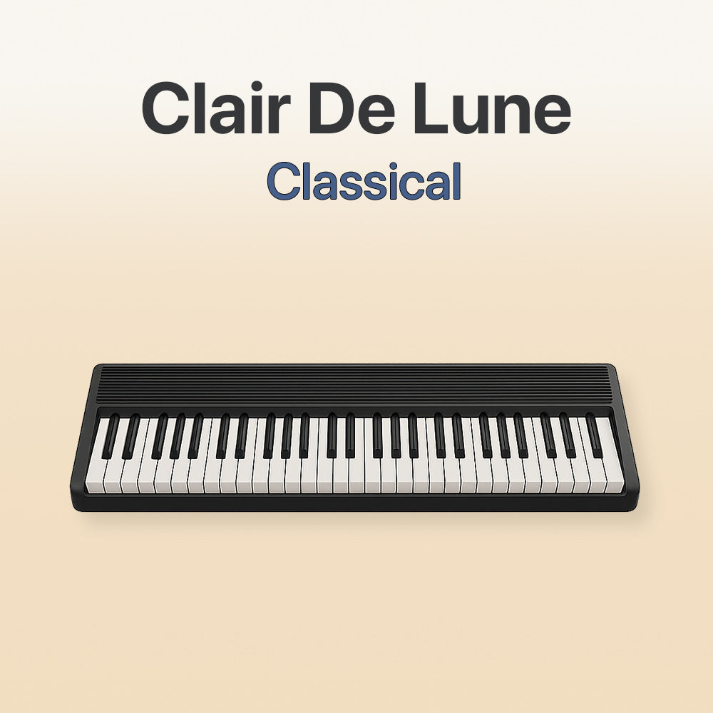 Clair de lune Sheet Music