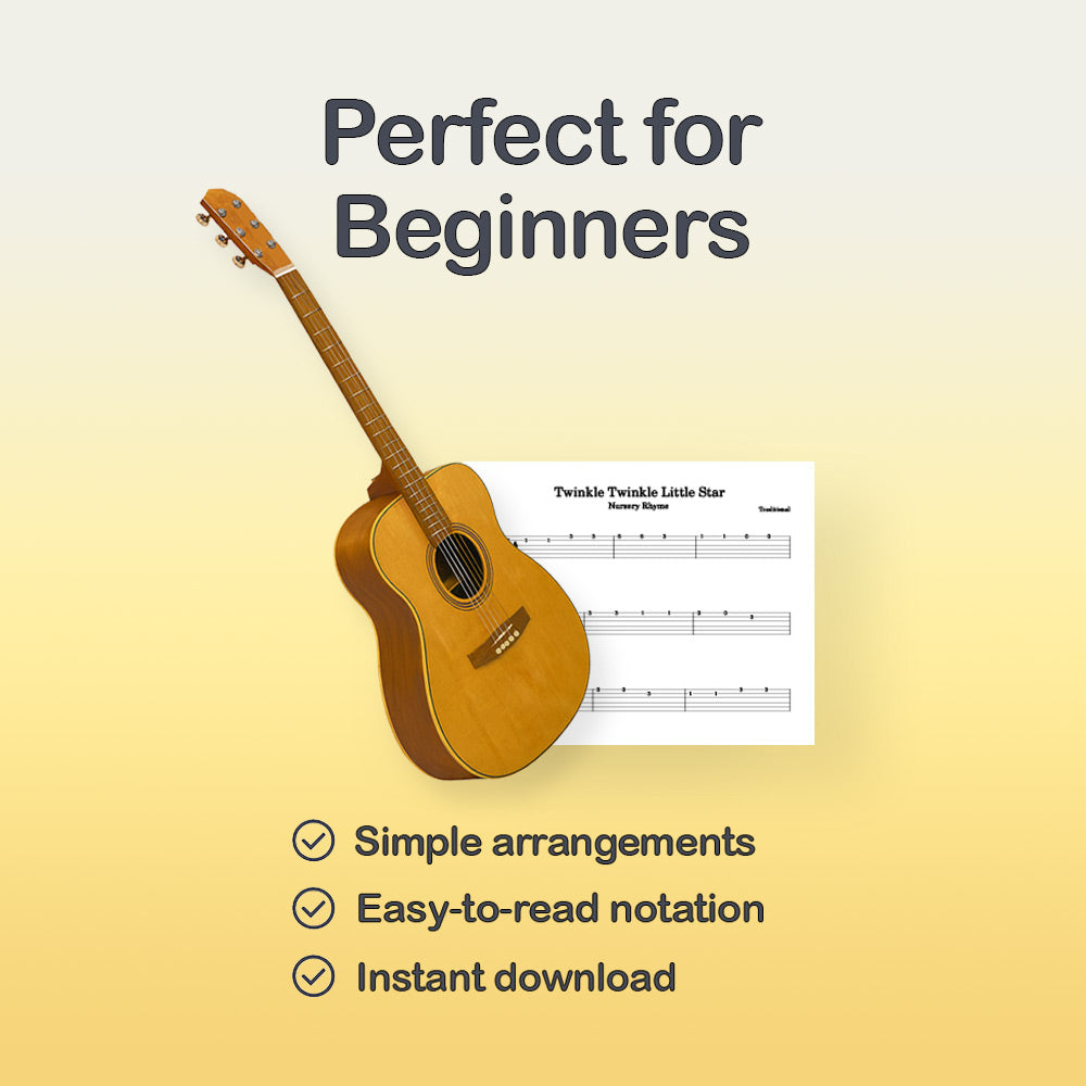 The ABC Song - Guitar Tab