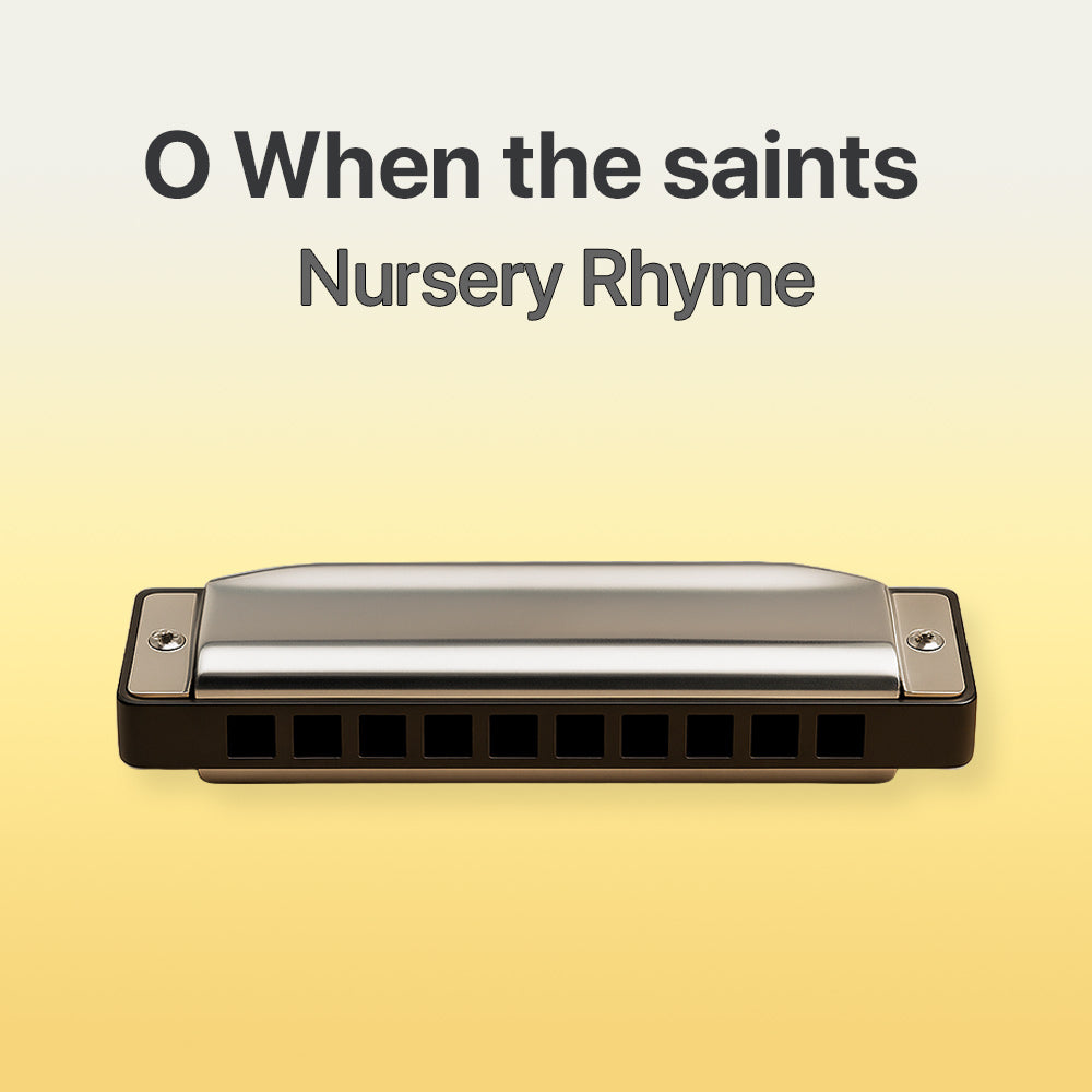 O When the saints - Harmonica tab