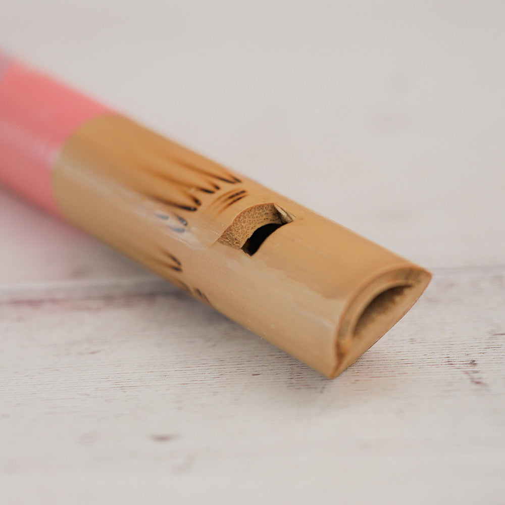 blow hole of pink lembut flute