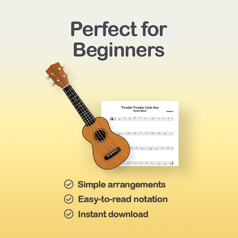 Mary had a little lamb - Ukulele Tab