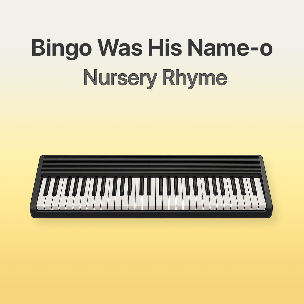 bingo was his name piano sheet