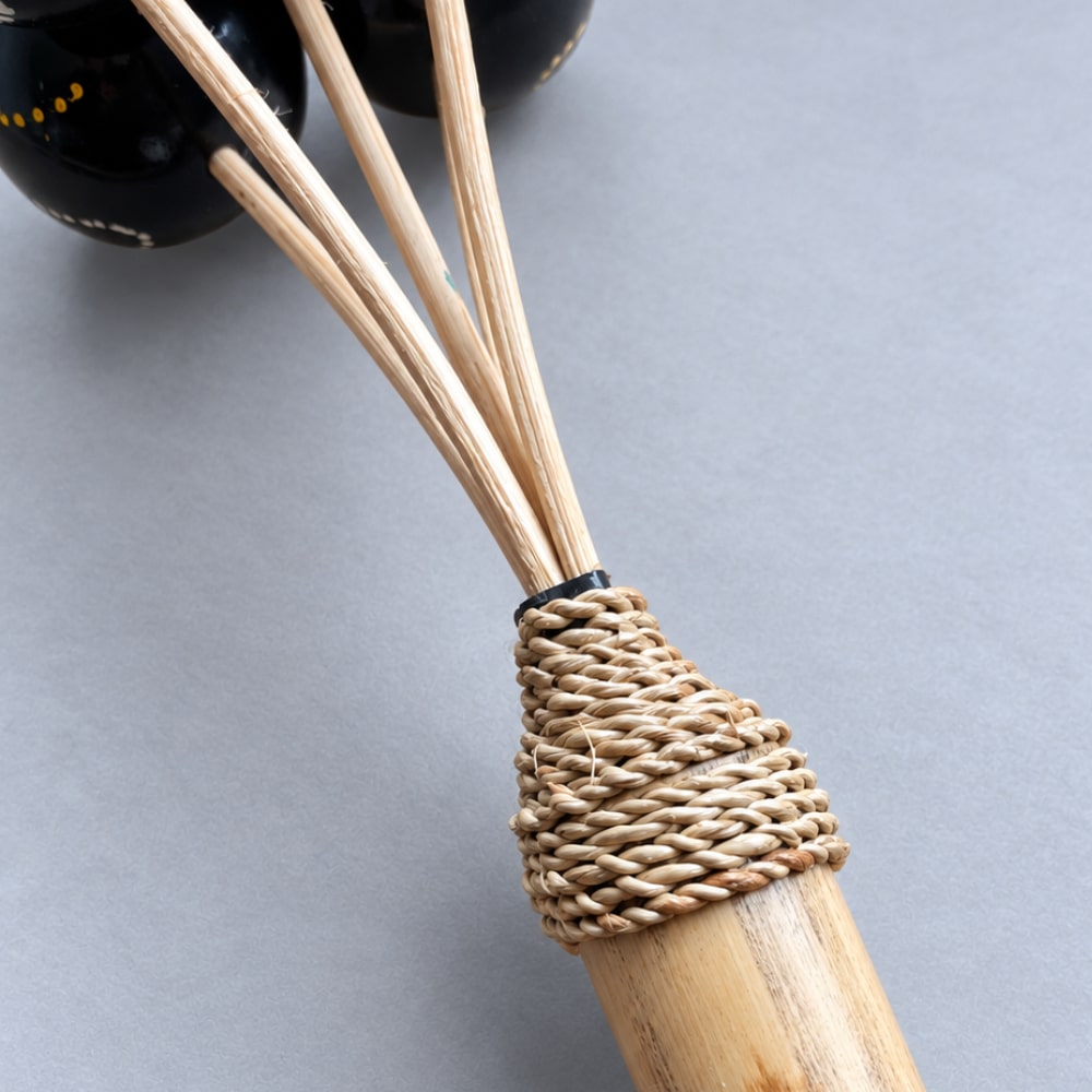 close up of labora handle