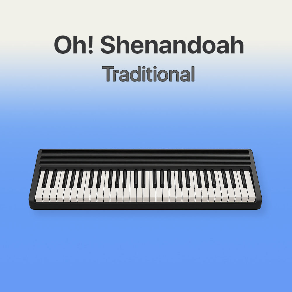 Oh shenandoah Sheet Music