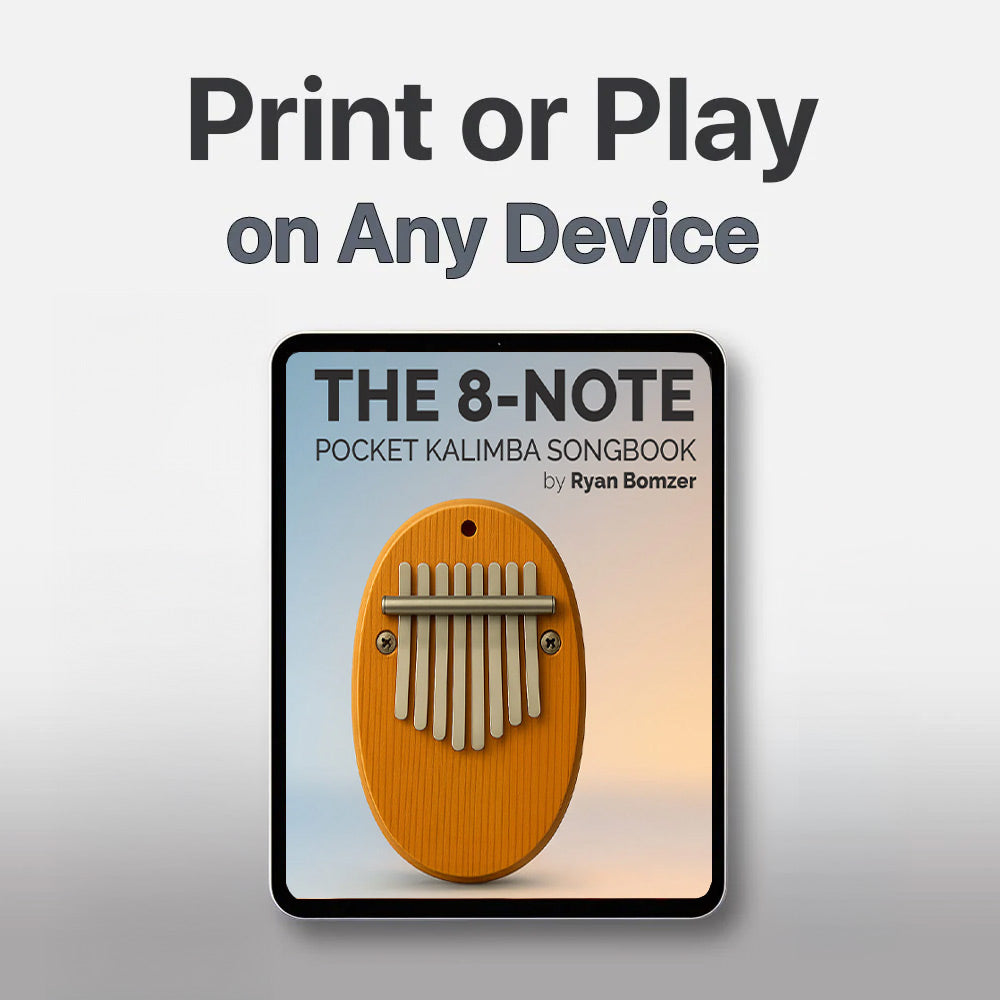 The 8 Note Pocket Kalimba Songbook eBook the-8-note-pocket-kalimba-songbook-ebook