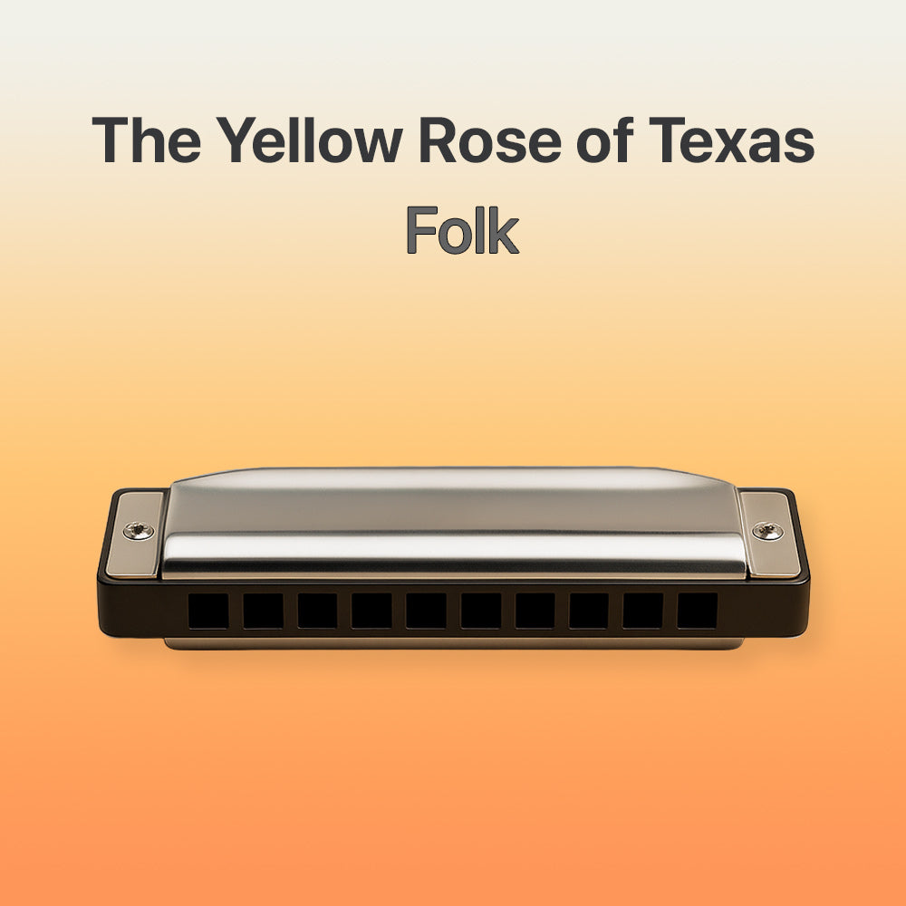 the yellow rose of Texas harmonica 