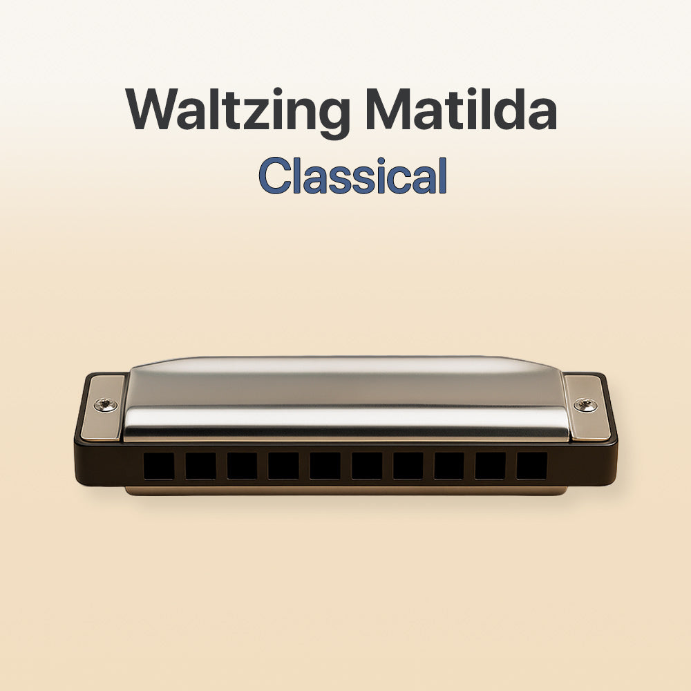 waltzing matilda - Harmonica tab