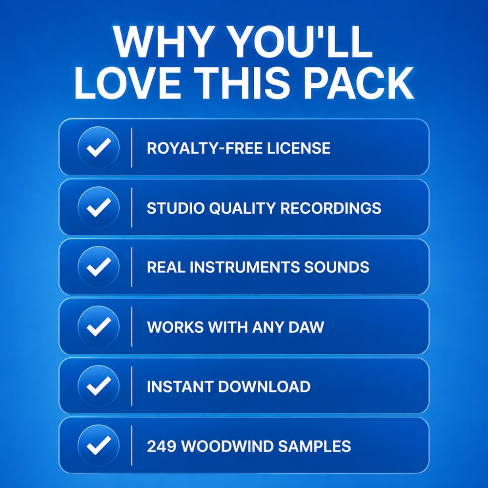 Woodwind Sample Pack