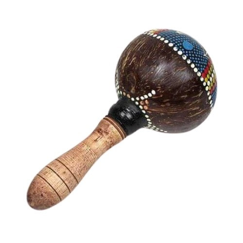 Cococnut Shell Instrument Buy Painted Coconut Shell Maraca Shaker Instrument